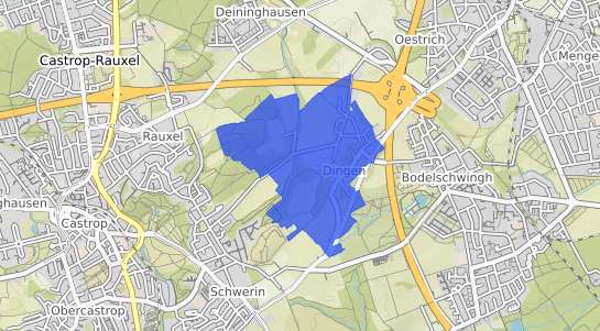 Bodenrichtwertkarte Castrop Rauxel Dingen